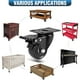 thumbnail image 5 of Ruedas Giratorias con Freno, 4 Ruedas para Muebles Ruedas de Transporte de 50 mm Rotación de 360 ​​​​°, Ruedas para Trabajo Pesado de hasta 50 KG Sailing Electrónica, 5 of 5