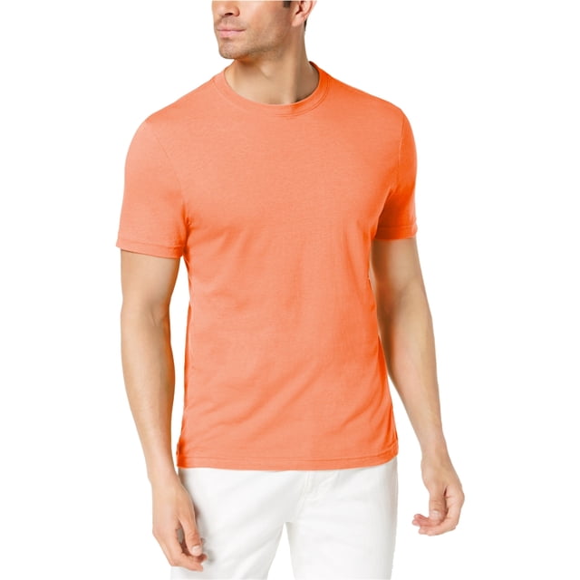 Camiseta básica de rendimiento para hombre Club Room, naranja, pequeña