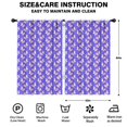 thumbnail image 2 of Blackout Kids Curtains,Purple Cartoon Unicorn Cloud Pattern Childrens Insulated Curtains Set Of 2,Bedroom Essentials,Toddler Room Decor 52"x84", 2 of 5