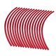 thumbnail image 1 of Cinta Adhesiva Reflectante Universal Para Rueda De Motocicleta Y Coche, 6 Colores, Resistente A Los Rayos UV, Resistente Al Agua, 1 of 7