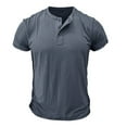 thumbnail image 2 of pstuiky camisetas de hombre, Camiseta deportiva informal de manga larga con solapa y corte entallado para hombre ropa de hombre m, 2 of 4