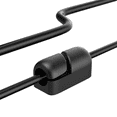 thumbnail image 4 of 16 clips para cables, gestión de cables, clips organizadores de cables de silicona autoadhesivos para escritorio, cable de carga USB, cable de alimentación, cable para ratón, PC, oficina, hogar Rojo Verde, 4 of 5