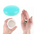 thumbnail image 4 of Unique Bargains Lightweight 7 Grids Circular Single Layer Pill Case Blue, 4 of 6