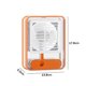 thumbnail image 3 of Mini Ventilador Usb Enfriador Humidificador de escritorio de verano, mini ventilador para oficina, dormitorio, escuela (naranja), 3 of 5