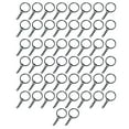 thumbnail image 2 of Juego de 50 Anillos para Llavero Hugo Negro Llaveros Divididos, 2 of 7