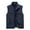 Dark Blue, variant on Fashion Vest Men'S Thin Workwear Solid Color Stand Collar Sleeveless Jacket Tank Tops Gray