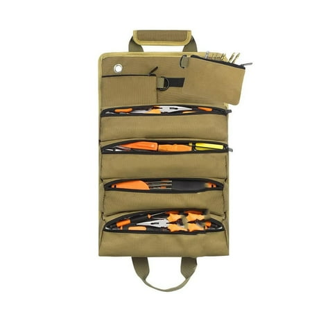 

Multi-Purpose Tool Bag Pocket Hardware Tools Pouch Roll UP Tools Organizer Bag