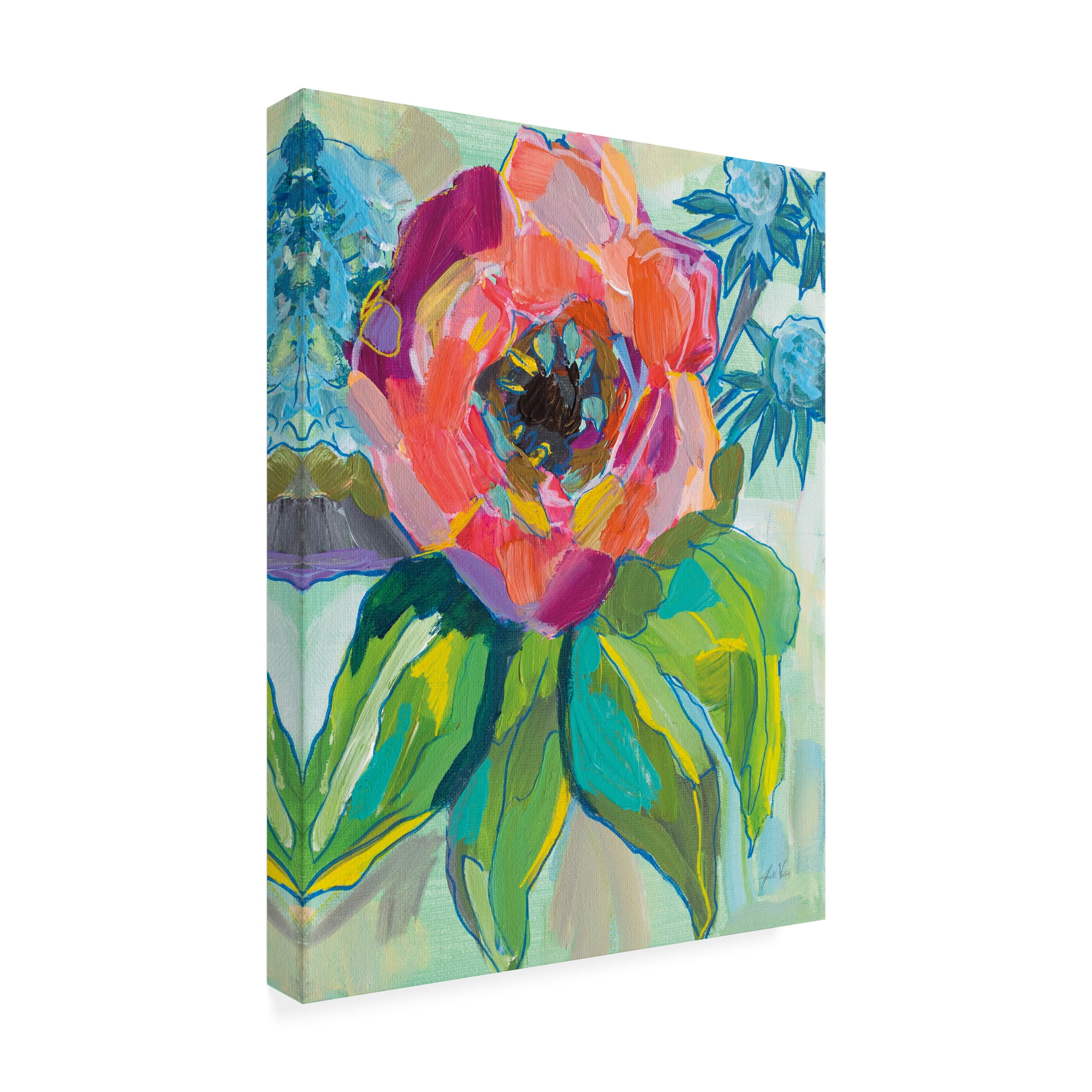 Jeanette Vertentes 'Poppy' Canvas Art
