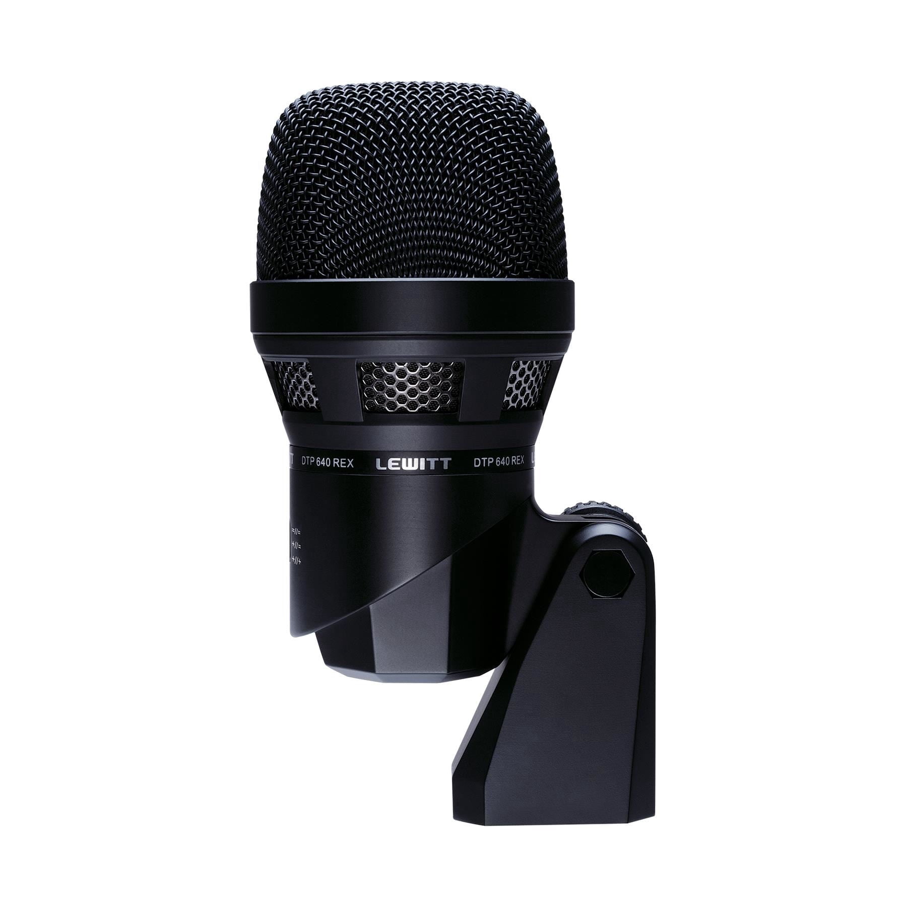 Lewitt DTP-640-Rex Microphone Bundle with Pro Co EXMN-15 XLR Cables & Pop Filter