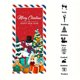 thumbnail image 4 of Decoraciones de Navidad Al Aire Libre Cortinas de Puerta de Navidad Banderas Foto Al Aire Libre Papá Noel Y Cachorro Decoración de Fondo Tela Colgante Decoraciones de Navidad Interior, 4 of 6