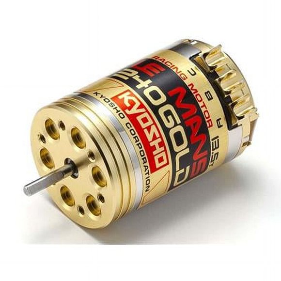 Kyosho KYO37034 Le Mans 240 13.5T Brushless Motor, Gold