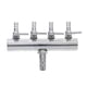 thumbnail image 1 of 4 Ways 8 to 4MM Stainless Steel Aquarium Outlet Inline Air Pump Flow Lever Control Manifold Splitter Switch Tap Oxygen Tube Distributor, 1 of 2