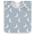thumbnail image 3 of 8-Pack Baby Boys Multi Blue Grey Lap Shoulder Bibs, 3 of 8