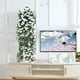 thumbnail image 5 of Cesta colgante artificial para decoración de pared | Plantas artificiales realistas de poliéster para interiores, cocinas y oficinas | Arreglo floral rosa, blanco y amarillo, 5 of 6