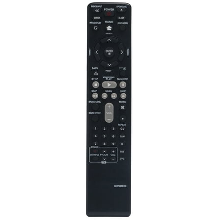 Infared Remote Control AKB73636109 Replace for LG Home Theater S43S2-S S63T1-C DH4230S S43S1-S S43S1-W DH4130S S43S3-S S43S3-S S43S3-W