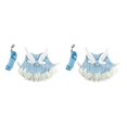 thumbnail image 1 of xinxixnxx Soft Rabbit Vest Harness Leash Set Costume for Small Animals Ferret Blue M 2Set, 1 of 6