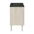 thumbnail image 5 of Bron 24" Freestanding Bathroom Vanity in White Oak with Black Sink Top, 5 of 7