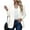 Z001-White, variant on Womens Casual Blazer Jackets Long Sleeve Open Front Work Office Suit Jackets Business Dressy Lapel Button Coat with Pocket