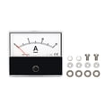 thumbnail image 2 of Analog Current Panel Meter Ammeter Gauge Class 2.5 Accuracy DC 0-15A Analog Ammeter Ampere Measurement, 2 of 8