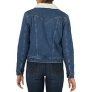 Wrangler® Womens Classic Denim Sherpa Jacket