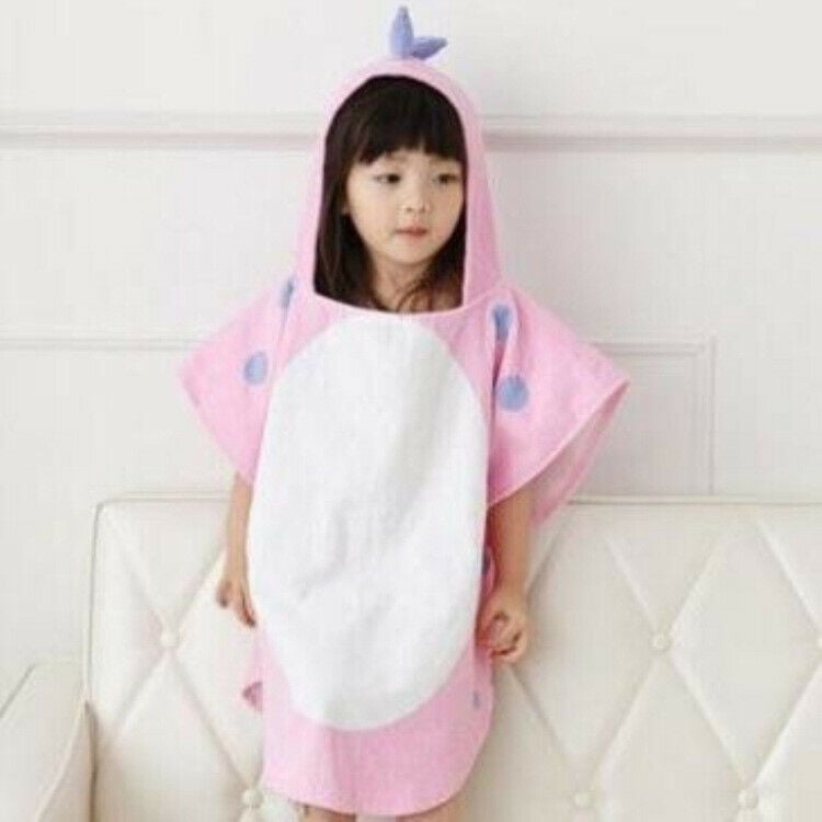 Magik Capped Hooded Baby Kids Dinosaur Bath Towel Wrap Toddler Bathrobe