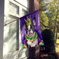 thumbnail image 4 of Boston Terrier King of Mardi Gras House Flag, 4 of 7