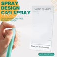 thumbnail image 2 of Thermal Sensitive Paper Correction Spray, Small Information Coverage Express Parcel Smear Coverer Safe  for Office, 2 of 7