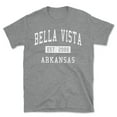 thumbnail image 1 of Bella Vista Arkansas Classic Established Men's Cotton T-Shirt, 1 of 1