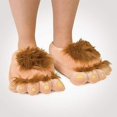 thumbnail image 2 of Furry Monster Adventure Slippers, Comfortable Novelty Warm Winter Hobbit Feet Slippers for Adults Us 7-11, 2 of 4
