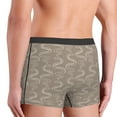 thumbnail image 3 of Disketp Hand Drawn Snake Men's Boxer Briefs,Soft and Breathable Cotton Underwear with ComfortFlex Waistband, 3 of 7