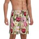 thumbnail image 2 of Fotbe Tulips Flowers Pantalones Cortos de Pijama para Hombre, Ropa de Dormir, Pantalones de Pijama Cortos para Hombre-X-Large, 2 of 6