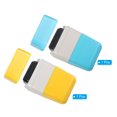 thumbnail image 3 of Unique Bargains Identité Vol Protection Rouleau Timbre Ensemble, 2 Pcs Plastique Sécurité de la Vie Privée Timbre, Jaune Bleu, 3 of 6