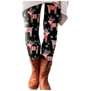 Zhanying Winter Workout Clothes for Women Wide Waistband Soft Cold Weather Leggings for Women Black M