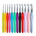 thumbnail image 2 of EIMELI 12 Pcs Crochet Hook Set with Ergonomic Handles for Comfort Extreme  Extra Long Crochet Hooks Perfect for Arthritic Hands-  Smooth Needles for Superior Results , 2 of 10