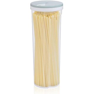  Elsjoy 6 Pack Plastic Pasta Container, Clear Spaghetti Storage  Container Organizer with Lid, Stackable Long Noodle Holder for Pantry,  Kitchen, Cabinet : Home & Kitchen