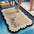 thumbnail image 6 of 23.6" x 15.7" Super Absorbent Diatomaceous Earth Bath Mat, Large Quick Drying Non-Slip Diatomite Stone Bath Mats for Bathroom, Easy to Clean, 6 of 7