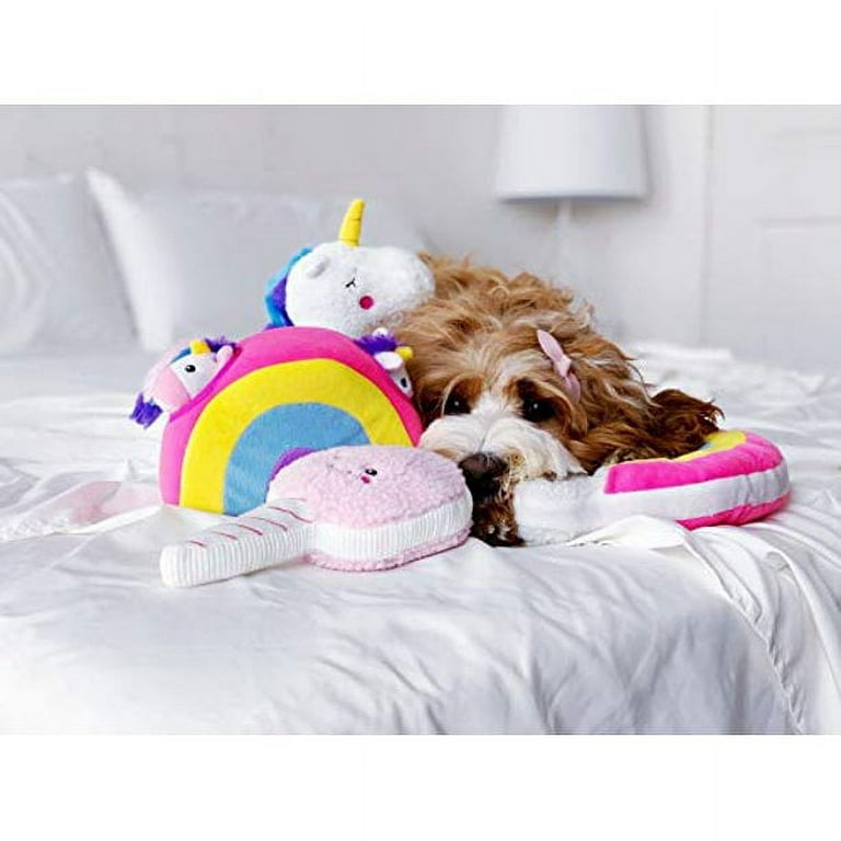 ZippyPaws Zippy Burrow Unicorns Rainbow Puzzle Dog Toy ZippyPaws Zippy Burrow Unicorns Rainbow Puzzle Dog Toy