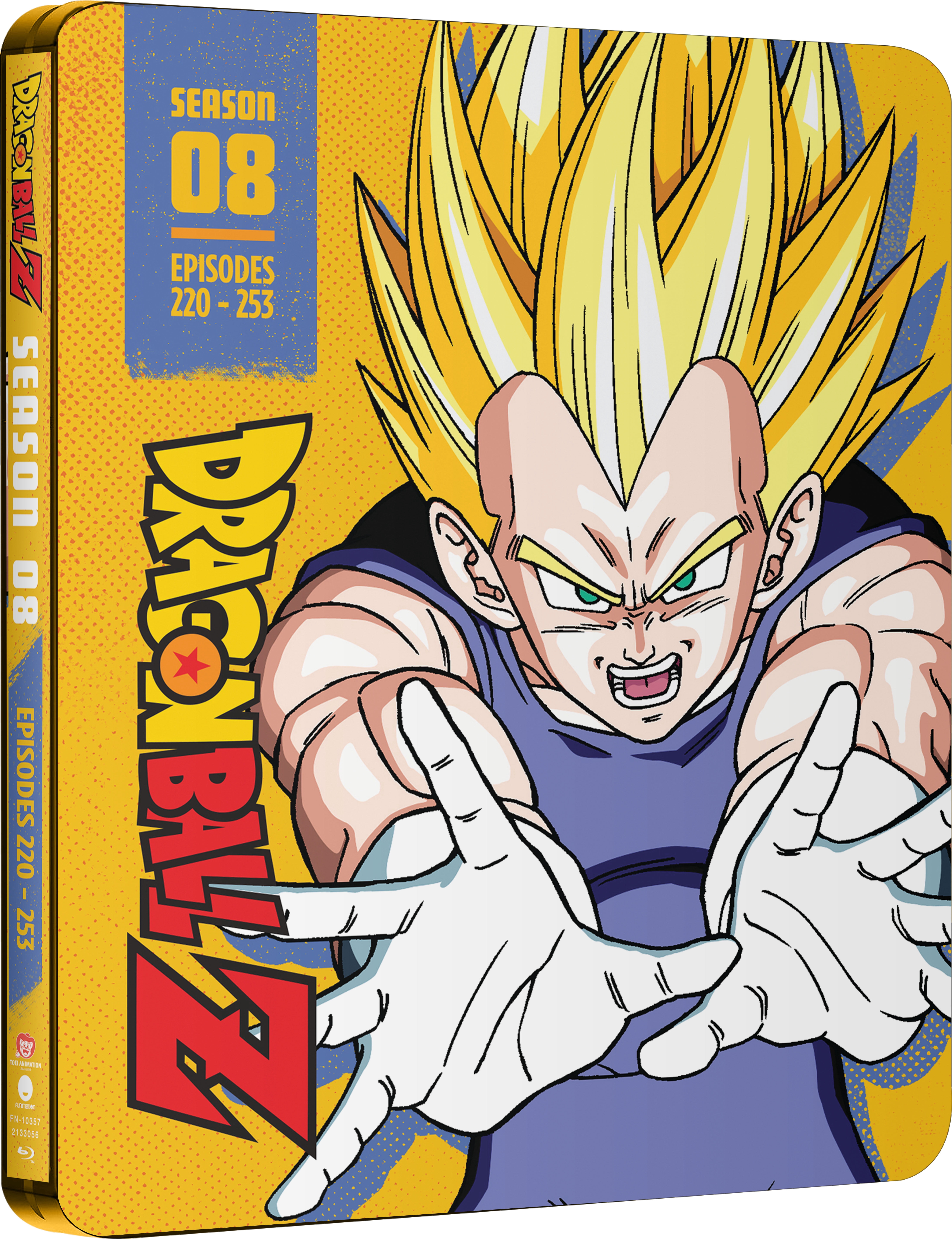 Funimation Prod Dragon Ball Z, Season 8, 4:3, Blu-ray Steelbook