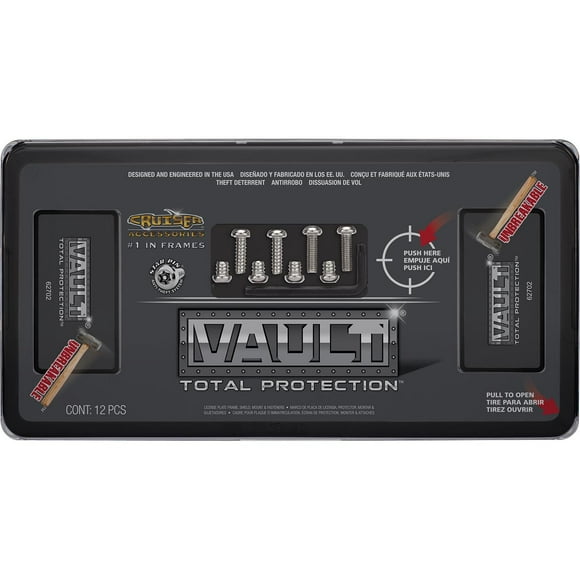 Cruiser Accessories Vault Anti-Theft Combo, Black/Smoke