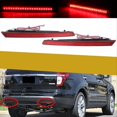 thumbnail image 2 of LED Rear Bumper Reflector Left & Right for Ford Explorer, 2 of 5