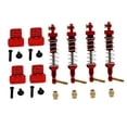 thumbnail image 4 of Milaget Amortisseurs RC 1/16 Aluminium Résistant à la Rouille Pièces de Rechange pour FJ45 C44 C34 Rouge, 4 of 9