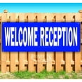 thumbnail image 1 of Welcome Reception 13 oz Vinyl Banner With Metal Grommets, 1 of 4