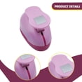 thumbnail image 4 of Perforadora de papel cuadrada para manualidades troqueladora para tarjetas scrapbooking y decoración material resistente pp y aleación adecuada para, 4 of 9