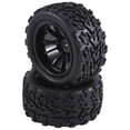 thumbnail image 4 of 12mm Hex 1/10 Rc Truck Wheels And Tires For 2wd Vxl Redcat ,b, 4 of 5