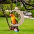 thumbnail image 3 of Cage Hanging Birds Chewing Toy Perch Stand Hammock Parrot 1Piece 14cm, 3 of 8