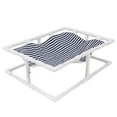 thumbnail image 1 of Cama Elevada para Mascotas - Doble Cara de Lana y Lona, Ideal para Perros y Gatos Pequeños (Hasta 12kg) - Diseño Portátil y Fácil de Limpiar, Perfecta para Interiores y Exteriores - Medidas:, 1 of 6