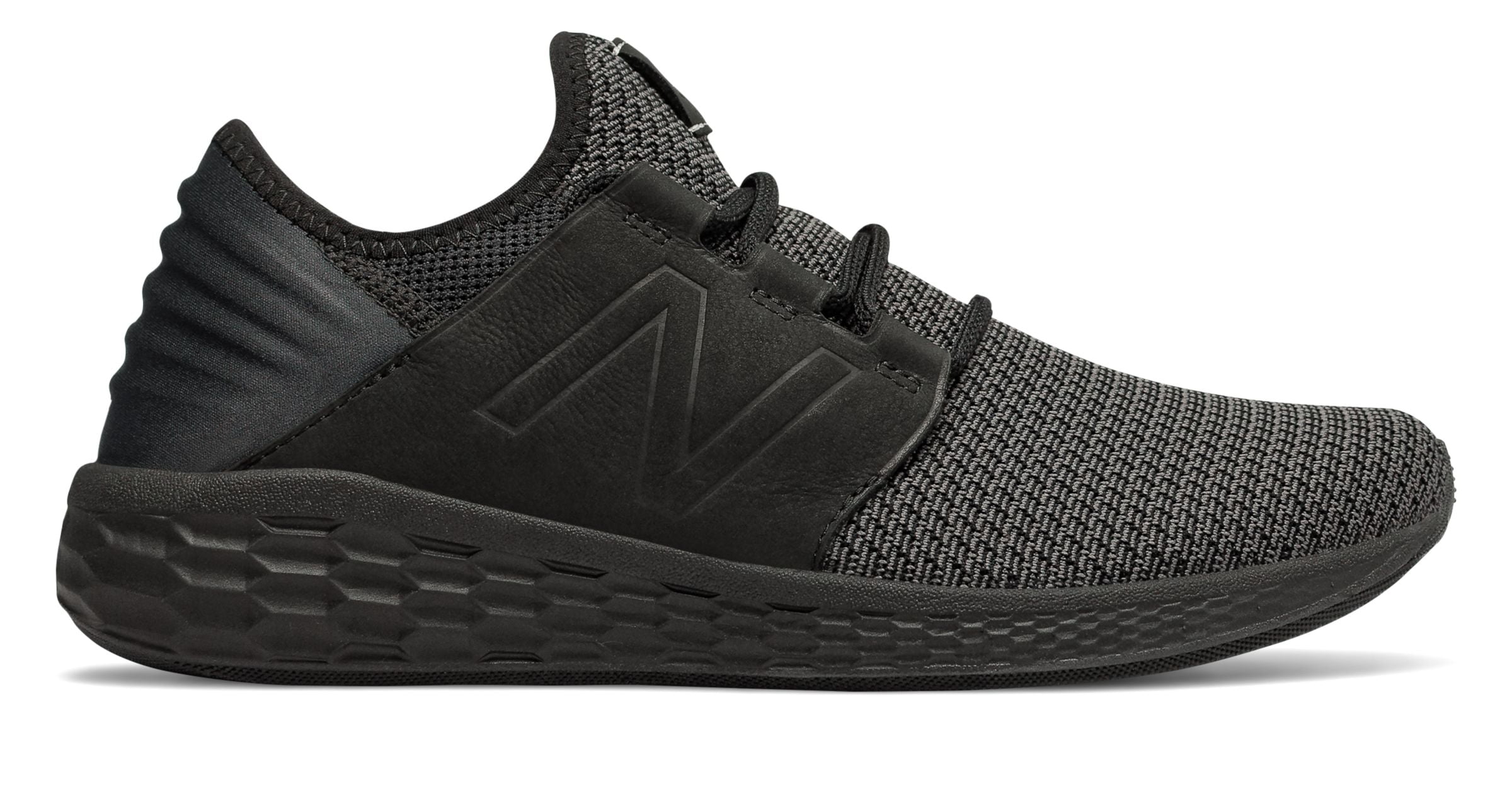 new balance black shoes mens