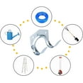 thumbnail image 4 of Galvanized Metal Utility Hooks for Tool Organizer, Storage Hanger Hooks Wall Mounted, Heavy Duty for Garages, Balconies, 4 of 5