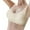 White, variant on Women's Comfortable Large Thin Bra Sagging Side , Beauty Back, No Steel Ring, with Size Chart