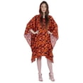 thumbnail image 1 of Moomaya Femmes Hoodie Kaftan Short Loose Tunique Décontracté Kimono Mini Robe de Plage, 1 of 7
